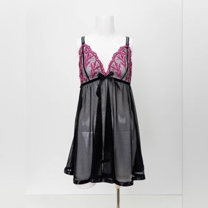 Floral Sequin embroidered Babydoll